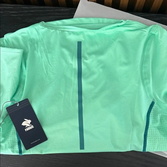 Mint Green Runin Rabbit T-Shirt - Picture 3 of 4